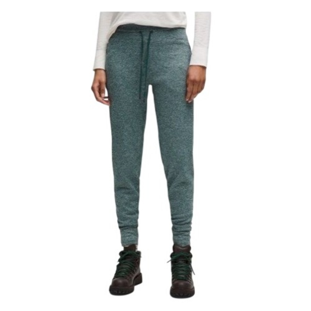Lululemon Engineered Warmth Relaxed Joggers Green Merino Wool 4 Athleisure Pants